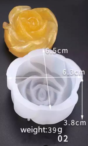 قالب سلكون ورده رقم 2 200002021157