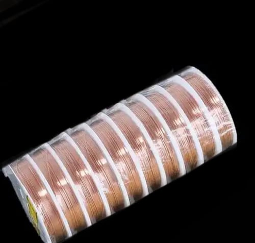 سلك نحاس نحاسي 10حبه