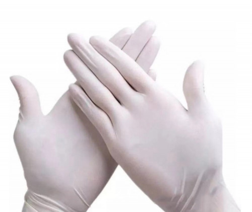 قفازات ابيض صغير S علبه 80 حبه