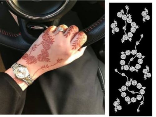 استكر حناء لليدينn