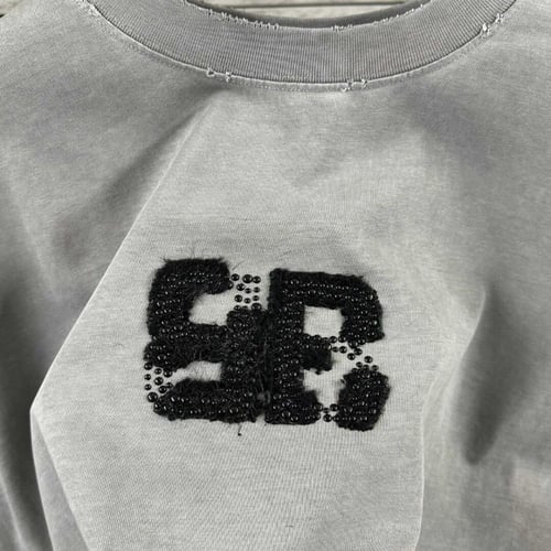 تيشيرت بالنسياغا ستريت ستايل مطرز فاخر – إصدار صيف...