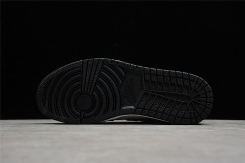 Air Jordan 1 low black GREY/WHITE