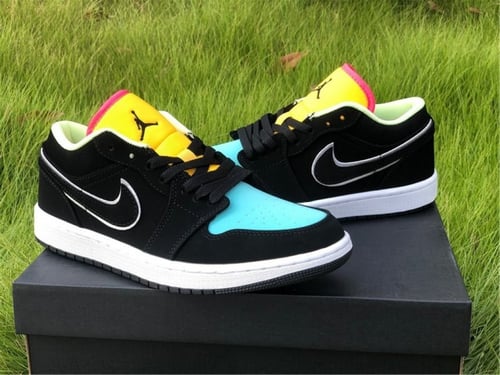 Air Jordan 1 LOW SE GS "Aurora Green"