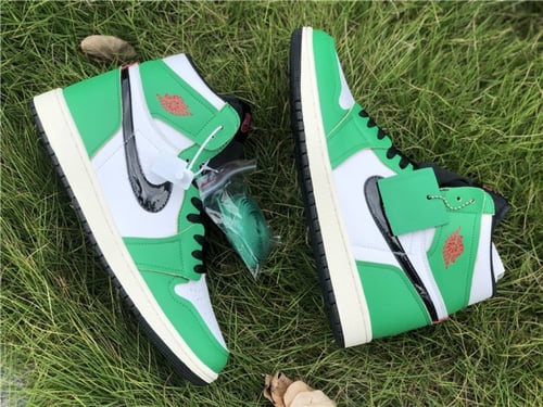 Air Jordan 1 High Lucky Green