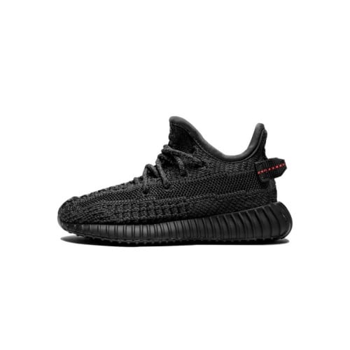 Yeezy Boost 350 V2 'Black' Non-reflective Kids اطف...
