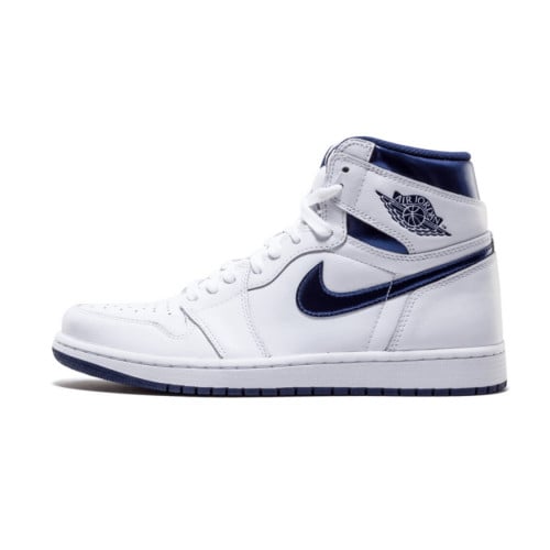 Air Jordan 1 Retro High Metallic Navy