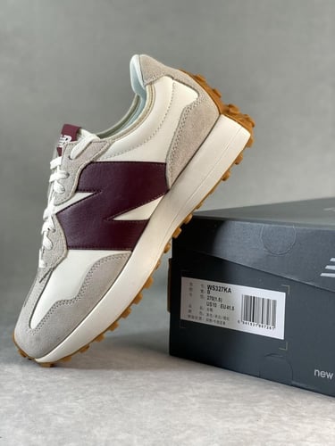 New Balance 327 Dark Red | نيو بالانس 327 أبيض