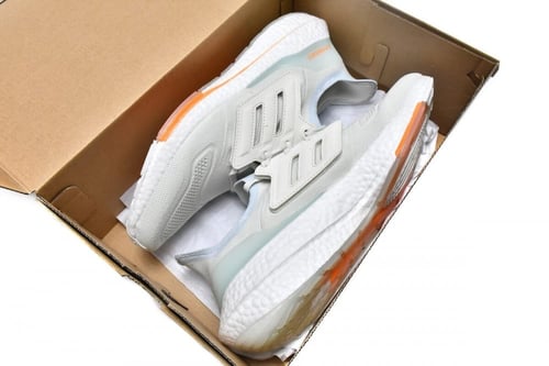 adidas Ultra Boost 2022 White Grey Orange