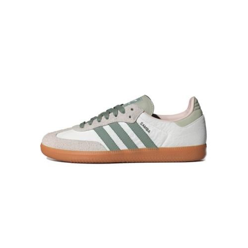 adidas Samba 'Cloud White Silver Green'