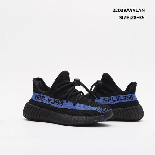 Yeezy Boost 350 V2 'Dazzling Blue Kids اطفال