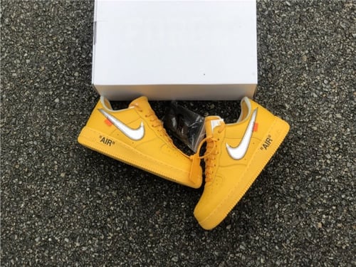 Air Force 1 Low "Off-White - “University Gold”