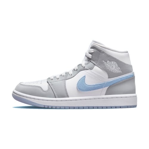 Air Jordan 1 Mid Aluminium Wolf Grey
