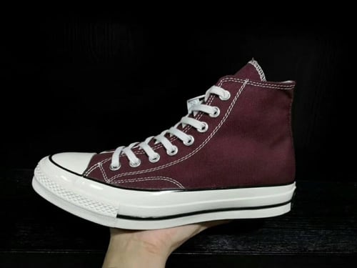 Converse CHUCK 70 HI DARK BURGUNDY Black
