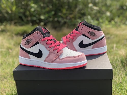 jordan 1 mid hyper pink