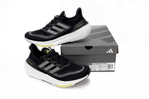 adidas Ultra Boost 2023 Black White Yellow