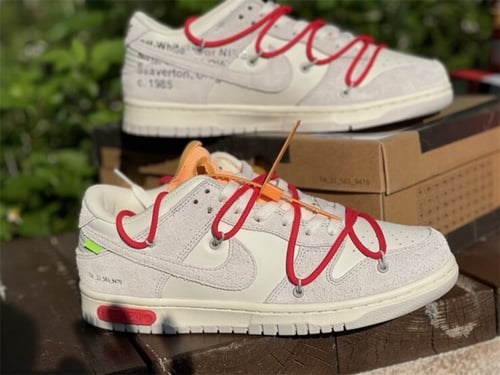 Off-White x Dunk Low 'Lot 40 of 50'