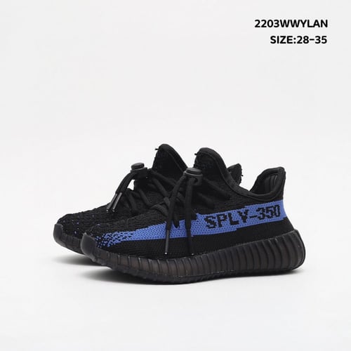 Yeezy Boost 350 V2 'Dazzling Blue Kids اطفال