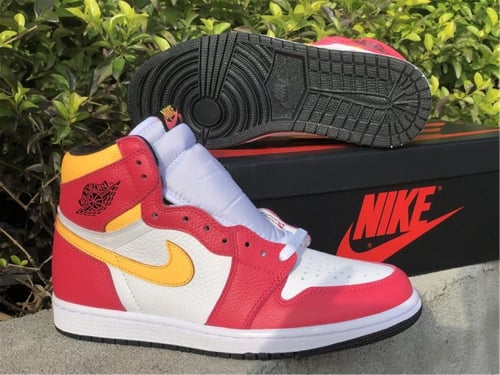Air Jordan 1 High "Light Fusion Red"