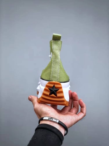 Converse Run Star Hike Olive Hi Green