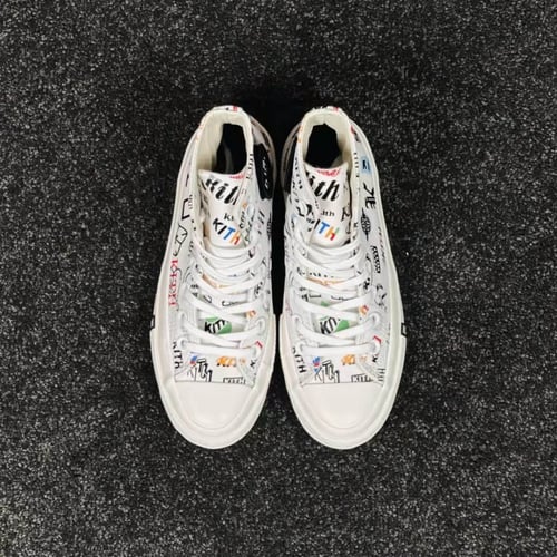 Converse x Kith Chuck 70 Hi sneakers "Black"