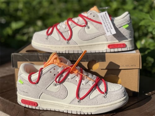 Off-White x Dunk Low 'Lot 40 of 50'