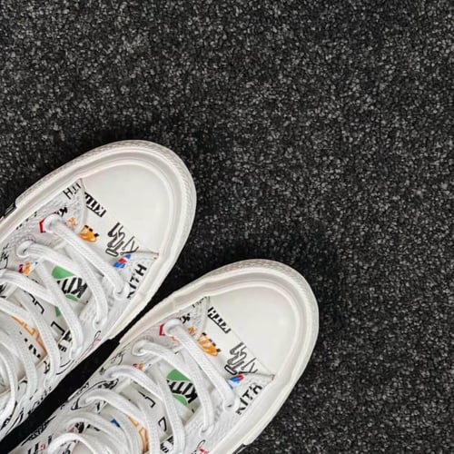 Converse x Kith Chuck 70 Hi sneakers "Black"