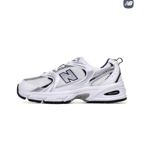 New Balance 530 White Silver | نيو بالانس 530 أبيض