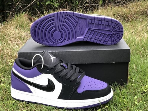 Air Jordan 1 Low court purple