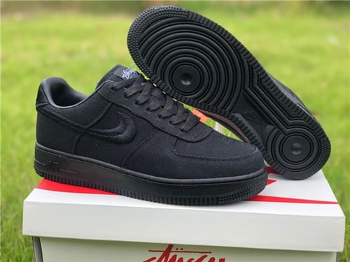 Air Force 1 Low "Stussy - Black"