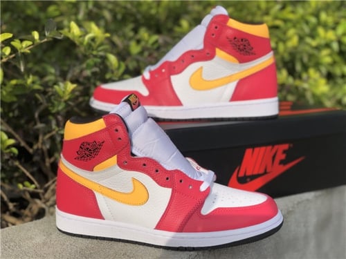 Air Jordan 1 High "Light Fusion Red"