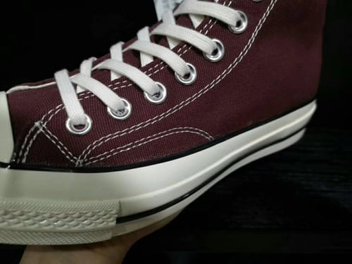 Converse CHUCK 70 HI DARK BURGUNDY Black