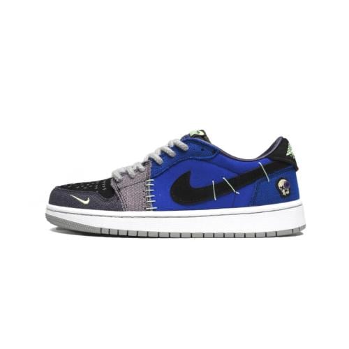 Air Jordan 1 Retro Low Blue 'Voodoo'