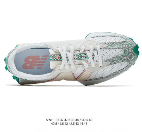 New Balance Casablanca x 327 'Munsell White Green'