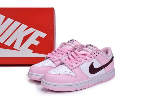 Nike Dunk Low "Pink Red White"