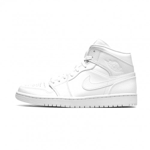Nike Air Jordan 1 Mid Triple White