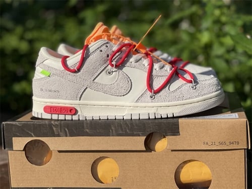 Off-White x Dunk Low 'Lot 40 of 50'