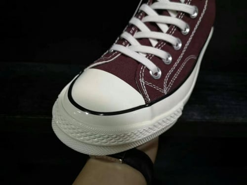 Converse CHUCK 70 HI DARK BURGUNDY Black