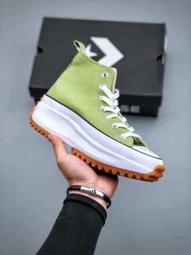 Converse Run Star Hike Olive Hi Green