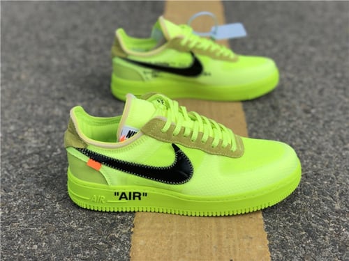 THE 10: Nike Air Force 1 LOW "Off-White Volt"