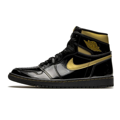 Air Jordan 1 RETRO HIGH OG "Black Metallic Gold"