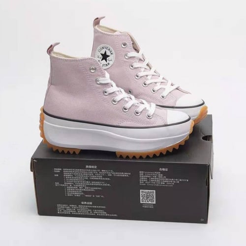 CONVERSE Pink Run Star Hike Hi Sneakers