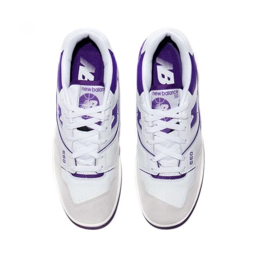 New Balance 550 White Purple