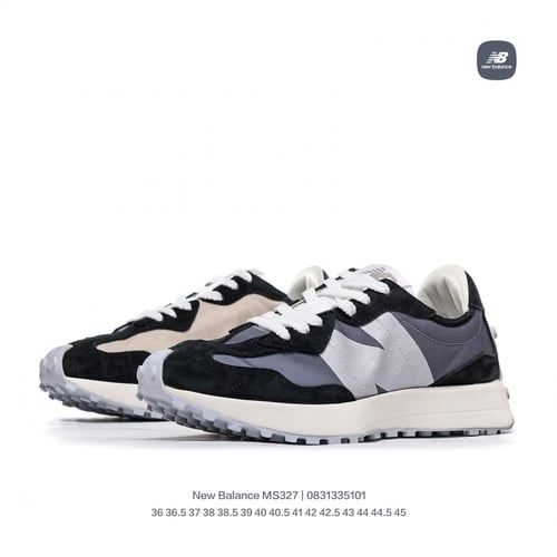 New Balance 327 'Black White'
