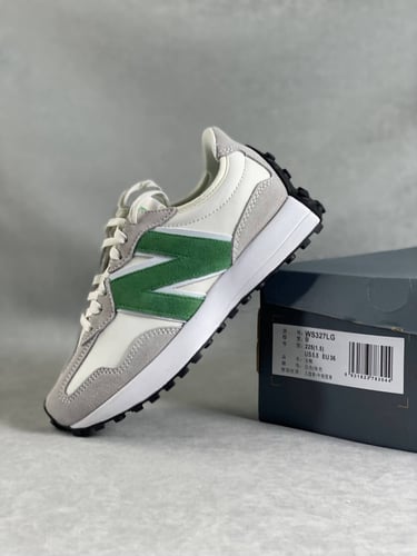 New Balance 327 'Rain Cloud Varsity Green'