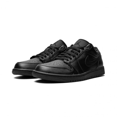 AIR JORDAN 1 LOW "Triple Black"