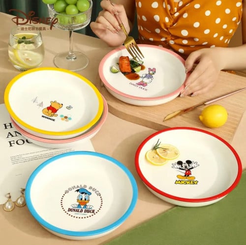 صحن سيراميك بشخصيات ديزني