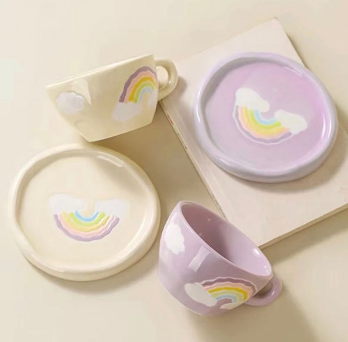 كوب قوس قزح (320مل)