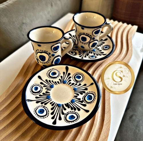 كوب العين للقهوة التركية