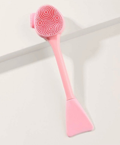 اداة تنظيف البشرة مع فرشاة سيلكون لقناع الوجه