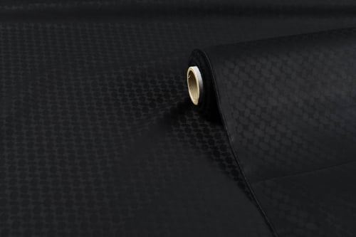 قطن جاكار بنقش الشماغ - أسود